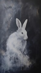 Rabbit animal mammal rodent.