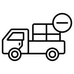 택배 취소 아이콘