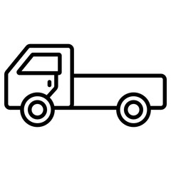 Fototapeta premium 트럭 아이콘