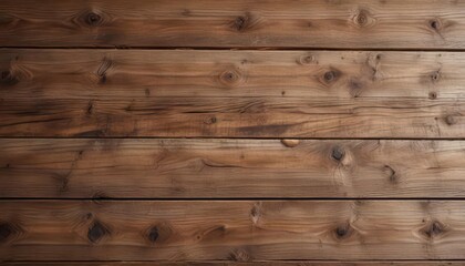 Fototapeta premium Rough wooden texture with brown hue on a wooden plank, lumber, brown wood, wood grain