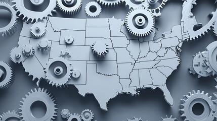 United States: A Nation of Interconnected Gears
