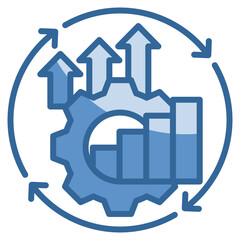 Continuous Improvement Icon Element For Design