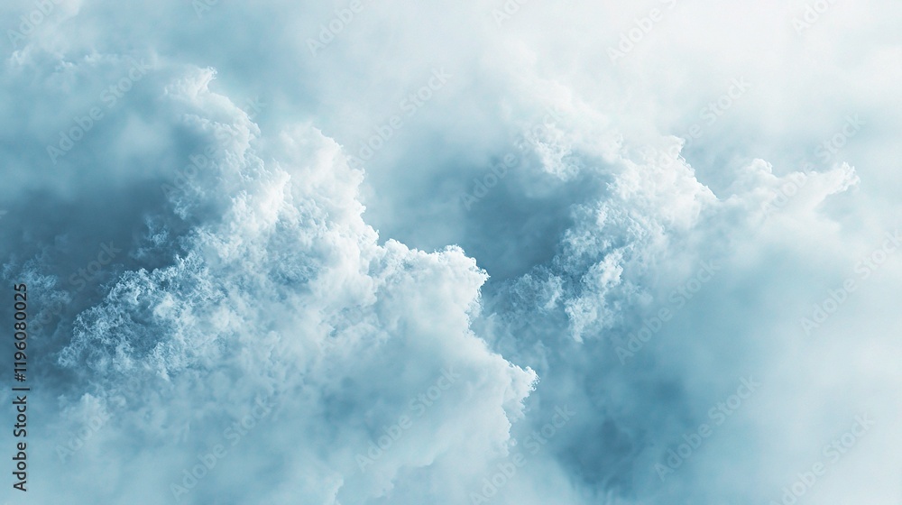 Poster soft abstract sky background with subtle clouds and colors