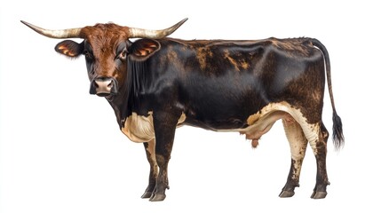 cow isolated on a white background