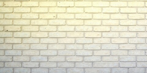 Obraz premium Cream-colored Brick Wall Texture A Seamless Background Image for Design Projects and Digital Art