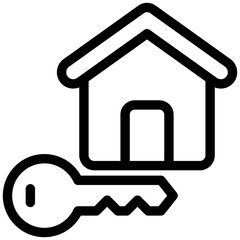 Obraz premium Key Icon