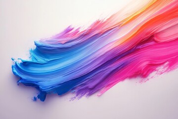 Vibrant Brushstroke Gradient Texture - Abstract Digital Artwork for Background,Banner,or Branding