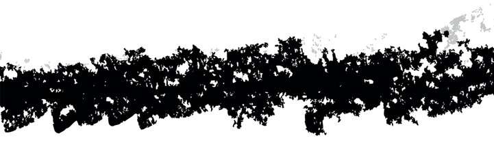 Fototapeta premium Vector brush stroke texture. Uneven and broken grunge background. Broken abstract vector illustration. Overlay over any design to create interesting effects and depth.