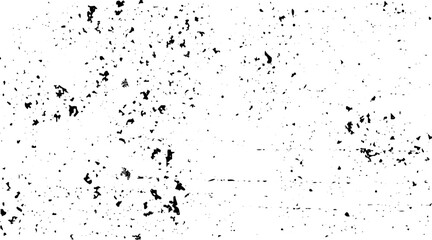 Grunge black texture. Dark grainy texture on white background. Dust overlay textured. Grain noise particles. Design elements. Vector illustration, EPS 10.