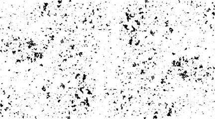 Grunge black texture. Dark grainy texture on white background. Dust overlay textured. Grain noise particles. Design elements. Vector illustration, EPS 10.