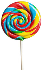colorful lollipop -Generative AI