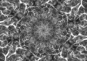 虹彩のような不思議な背景（黒）