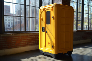 Durable Sports Locker Built from Ventilated Materials for Efficient Equipment Storage