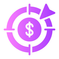 mission gradient icon