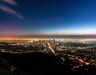Los Angeles at night