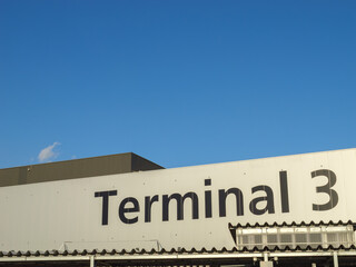 Obraz premium 成田国際空港の第3ターミナル