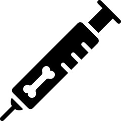 Animal Injection Glyph Icon