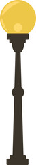 Vintage Lamp Post Illustration
