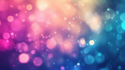 Soft Abstract Background with Bokeh Effect for Office Use