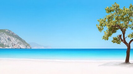 Tranquil Beach Scene