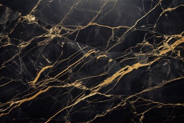 Black marble backgrounds gold abstract.