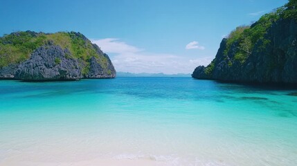 Fototapeta premium Tropical Beach Paradise