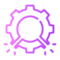 failure gradient icon