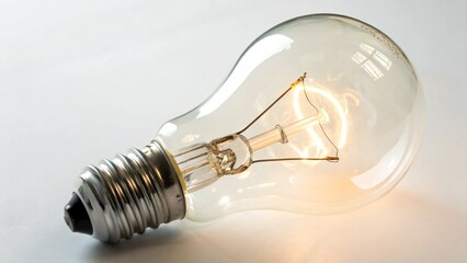 light bulb isolated on white background