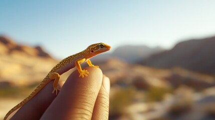 Fototapeta premium Desert Gecko