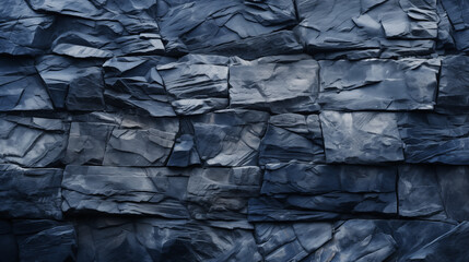 Fototapeta premium Dark grey stone wall