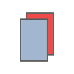 high quality modern paper full color icon with minimalist design for digital and print projects
 Graphic Design Icons Making a Huge Impact on Visual Aesthetics