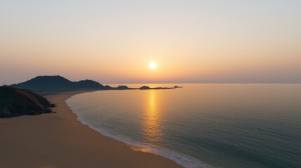 Peaceful Sunset Beach