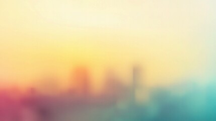 Obraz premium Abstract Blurred Background of Urban Office Building Skyline