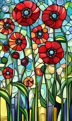 Creative 2D Doodle Floral Illustrations for wallpaper, card, tile