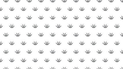 footprint seamless pattern background vector design template