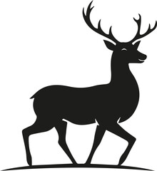 Elegant Deer Logo Vector Design – Minimalist and Modern