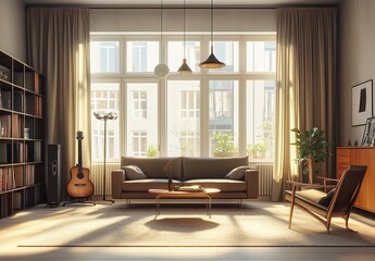 modern living room
