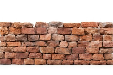 Fototapeta premium Brick wall architecture backgrounds rock.