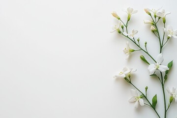 golden color touch on end of every petal border, dark navy blue and small bright pink roses on top right corner, white background, elegant, minimalist, invitation style background. 