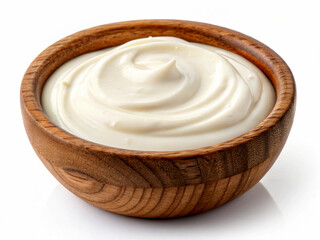 bowl of cream. food, cream, white, bowl, yogurt, milk, isolated, sweet, cake, dessert, mayonnaise, sauce, ingredient, yoghurt, dairy, fresh, closeup, cup, sour cream, sour, cupcake, gourmet, delicious