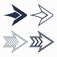 arrow icons 