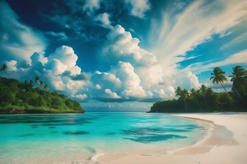 Fototapeta premium tropical beach in thailand