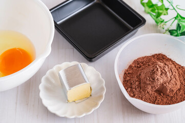 ブラウニー作り