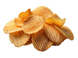 Crispy Potato Chips Golden, Flaky, Savory Snack Delight 