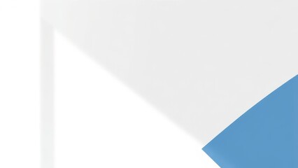 a close up of a blue and white flag with a white background