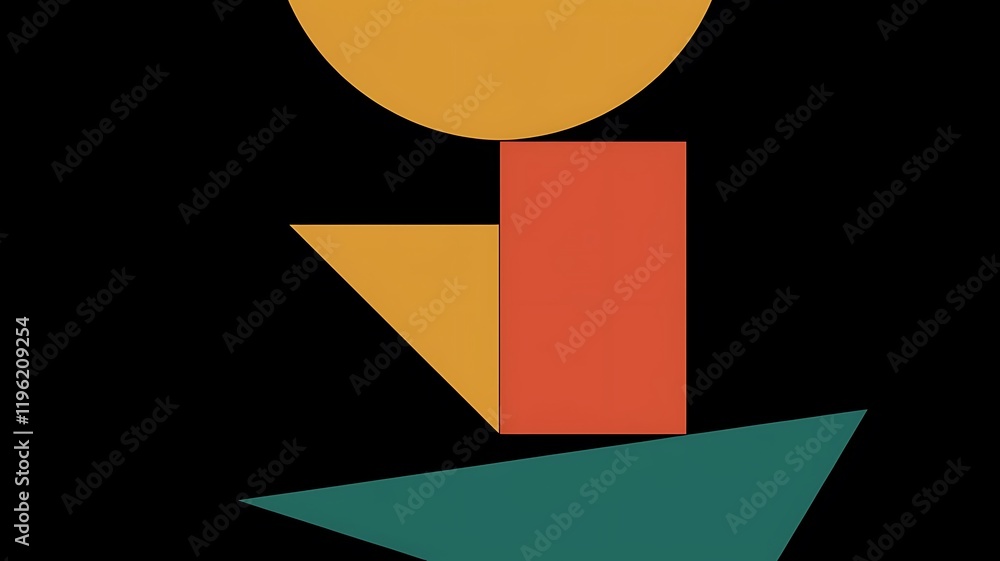 Poster background with arrow