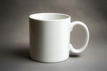 Fototapeta premium A Closed-Up Shot of A Blank Coffee Mug Mock-Up