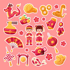 Chinese New Year Cute Style Set