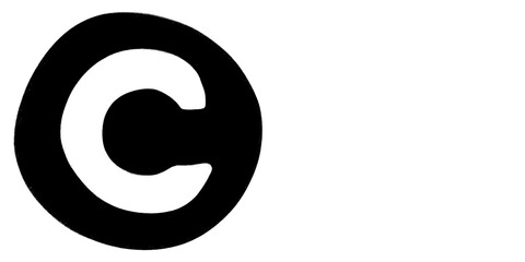 C Alphabet Hand Drawn Style And Monochrome Design Font Design