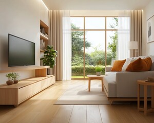 Fototapeta premium modern living room 